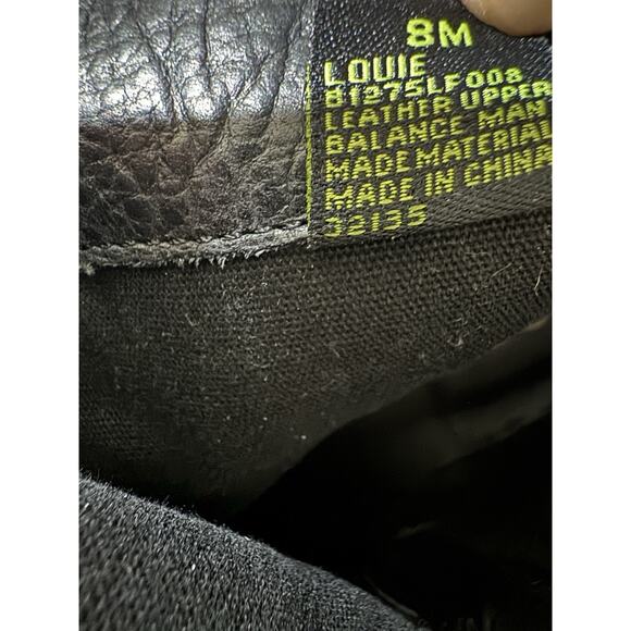 Black Leather Fringe Ankle Boots Booties Western Style - Picture 8 of 8